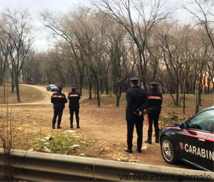 Busto Arsizio: i carabinieri controllano i boschi