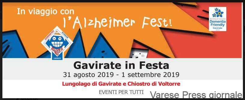 Gavirate: In Viaggio con l'Alzheimer Fest 2019