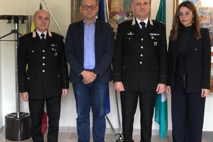 Parabiago: Il nuovo Comandante della Compagnia Carabinieri di Legnano visita il Comune