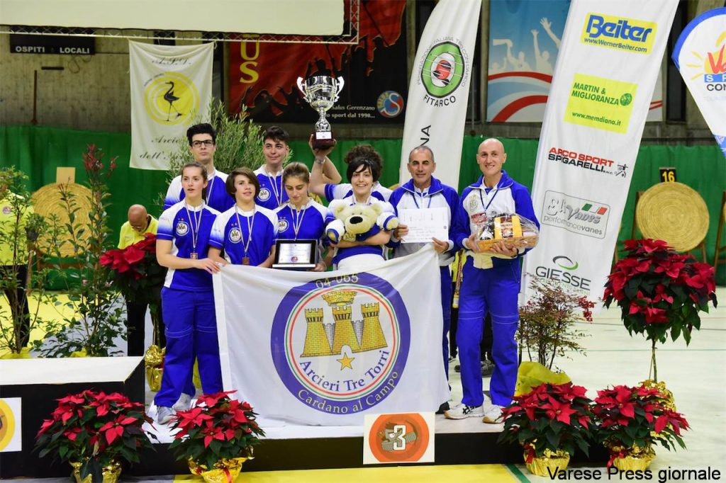 Gli Arcieri Tre Torri conquistano il terzo posto alla Coppa Italia Centri Giovanili