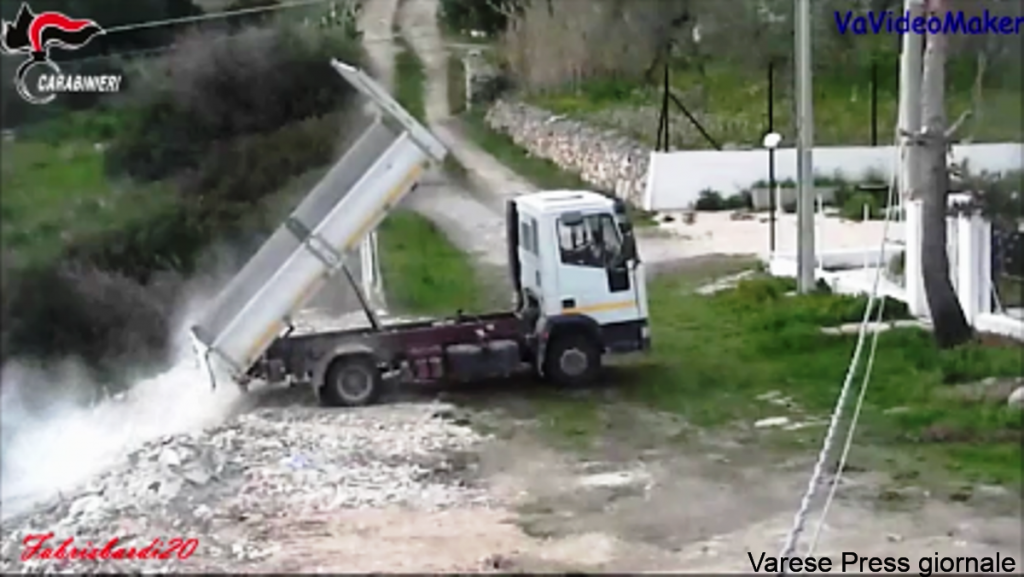 Manfredonia: scoperta dal NOE discarica di rifiuti speciali
