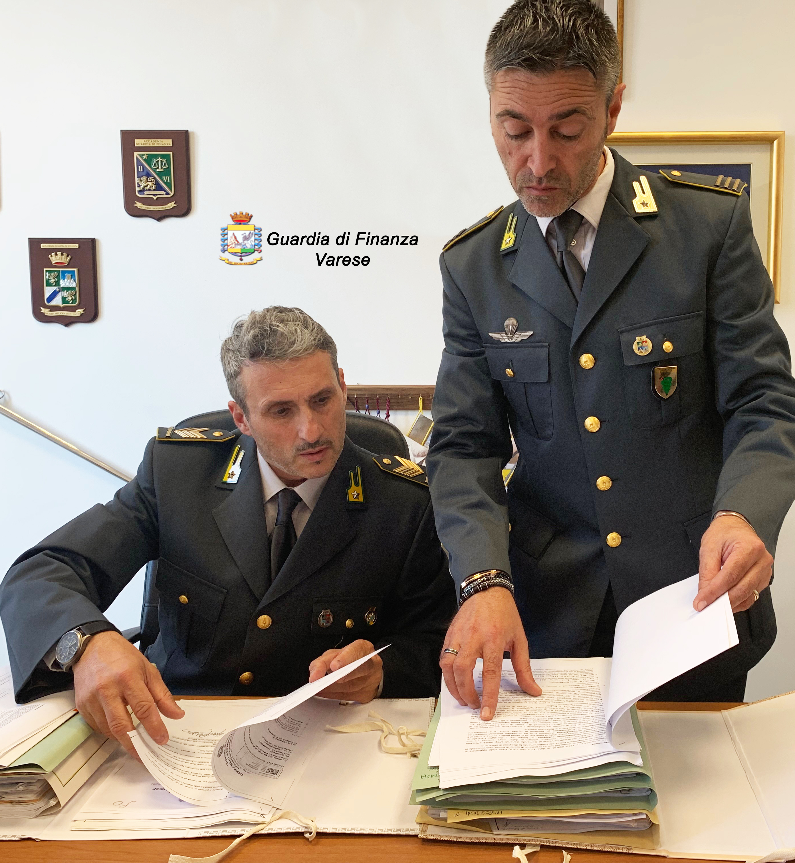 Guardia di Finanza di Varese operazione in tutta Italia, dalla Lombardia alla Calabria.