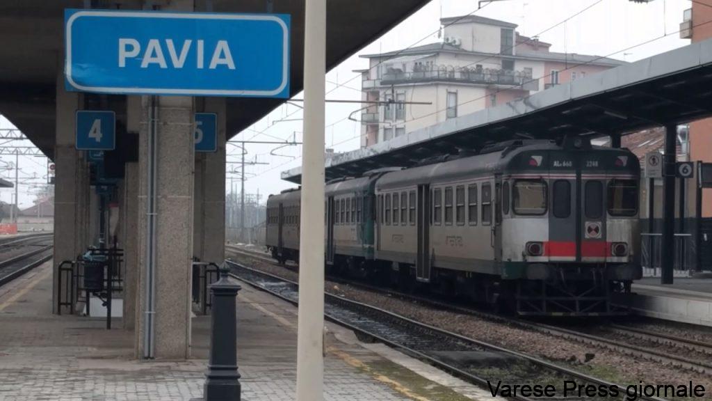 Pavia, incendio nella stazione ferroviaria